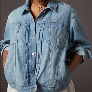 Pilcro Comeback Boyfriend Denim Jacket